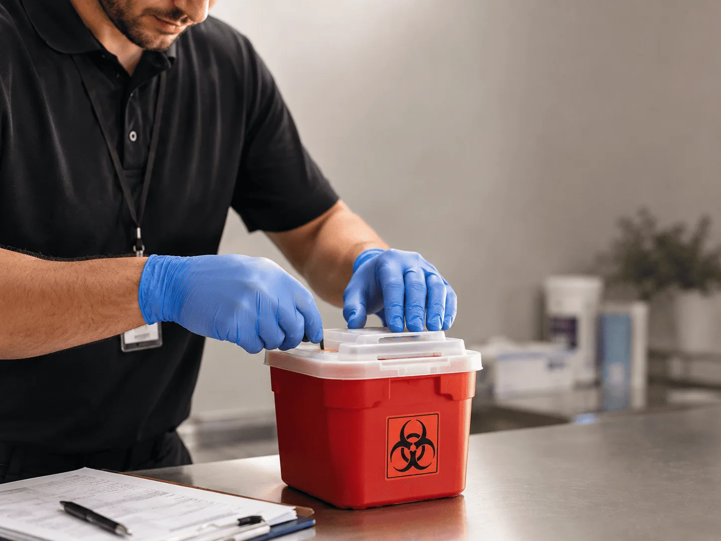 Why choose Sharps Waste Disposal in Hodgen, OK